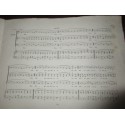 rare ! Partition Messe bordelaise impériale, Jean Batiste Lully, 1854 - partition de musique baroque, édition rare