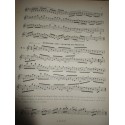 Premier concerto pour violon, Bruch, Les gammes complètes par Lapret, recueil de gammes pour le basson, Bourdeau - partitions