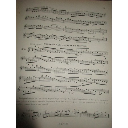 Premier concerto pour violon, Bruch, Les gammes complètes par Lapret, recueil de gammes pour le basson, Bourdeau - partitions