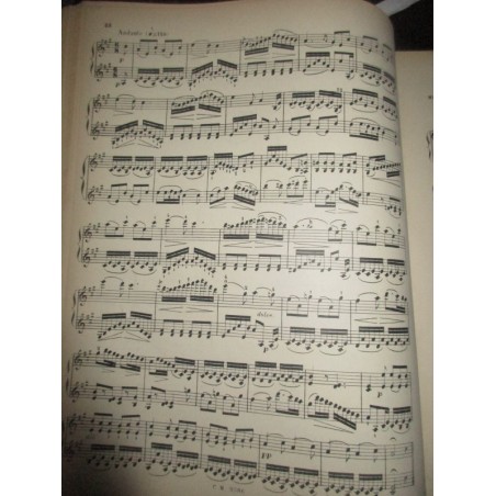 Premier concerto pour violon, Bruch, Les gammes complètes par Lapret, recueil de gammes pour le basson, Bourdeau - partitions