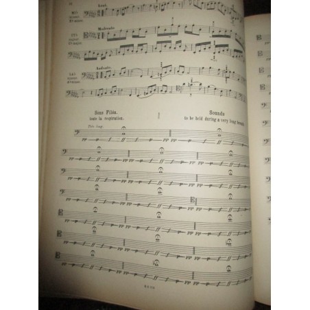 Premier concerto pour violon, Bruch, Les gammes complètes par Lapret, recueil de gammes pour le basson, Bourdeau - partitions