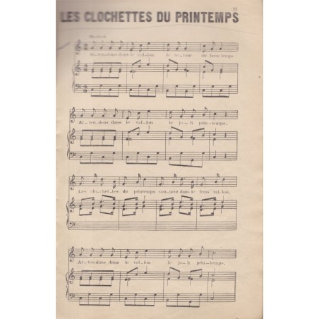 Douze chansons pour enfants, Schoenhaupt, 1930 - partitions de musique jeunesse, chants, comptines