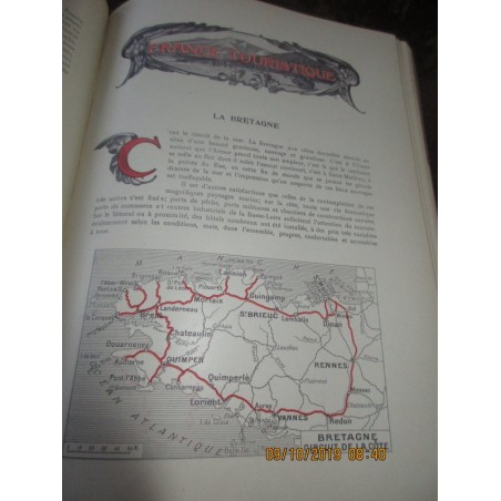 Le Monde français T2, les colonies, 1923, Géographie universelle Quillet, Empire colonial, encyclopédies,