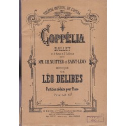 Coppélia, ballet de Nuitter...