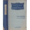 Morceaux choisis des auteurs français, lecture expliquée, récitation, Des Granges, 1933 - manuels de français